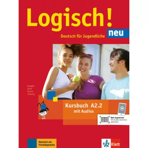 Logisch! neu A2.2 Kursbuch mit Audios Підручник