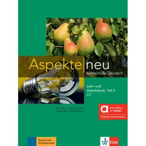 Aspekte neu C1 Teil 2 - Hybride Ausgabe allango Lehr- und Arbeitsbuch, Teil 2 inklusive Lizenzschlüssel allango (24 Monate) Підручника та робочий зошит