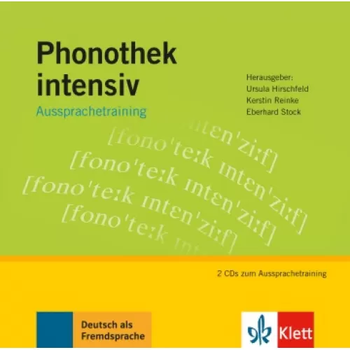 Phonothek intensiv Aussprachetraining 2 Audio-CDs