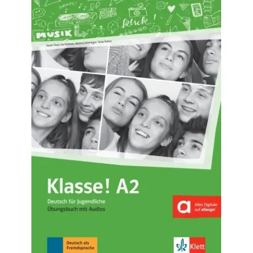Klasse! A2 Übungsbuch mit Audio Робочий зошит