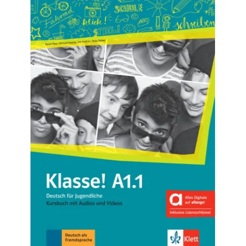 Klasse! A1.1 - Hybride Ausgabe allango Kursbuch mit Audios und Videos inklusive Lizenzschlüssel allango (24 Monate) Підручник