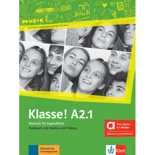 Klasse! A2.1 - Hybride Ausgabe allango Kursbuch mit Audios und Videos inklusive Lizenzschlüssel allango (24 Monate) Учебник