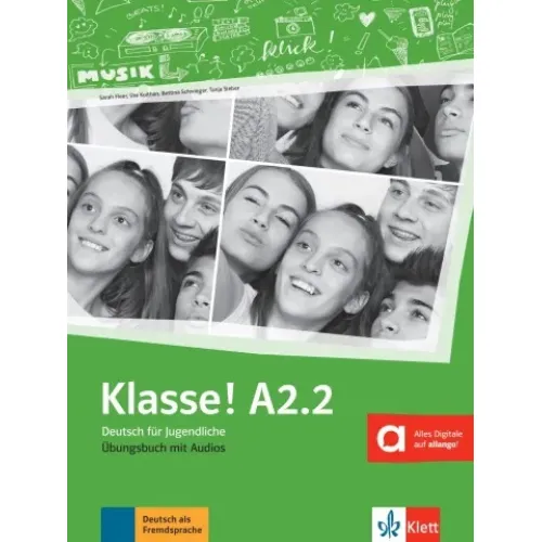 Klasse! A2.2 Übungsbuch mit Audio Рабочая тетрадь