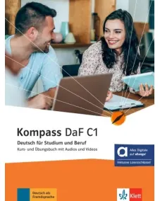 Kompass DaF C1 - Hybride Ausgabe allango Kurs- und Übungsbuch mit Audios und Videos inklusive Lizenzschlüssel allango (24 Monate)
