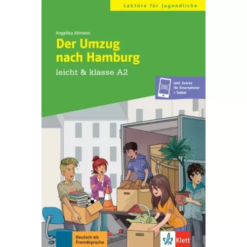 leicht & klasse A2: Der Umzug nach Hamburg Buch + Online
