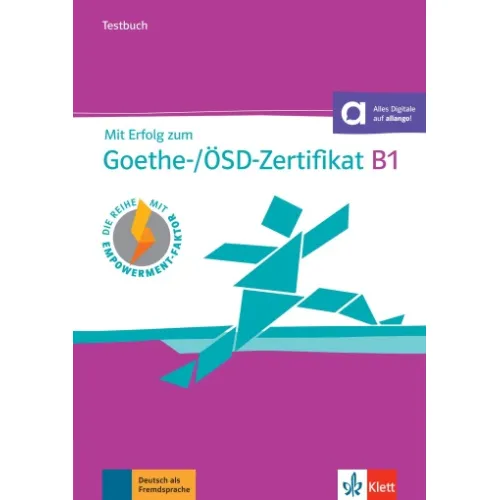 Mit Erfolg zum Goethe-/ÖSD-Zertifikat B1 Testbuch +Audio-CD Книга з підготовки до іспитів