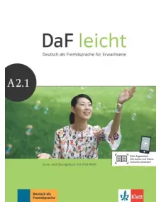 DaF leicht A2.1 Kurs- und Übungsbuch mit DVD-ROM
