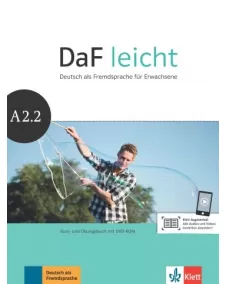 DaF leicht A2.2 Kurs- und Übungsbuch mit DVD-ROM
