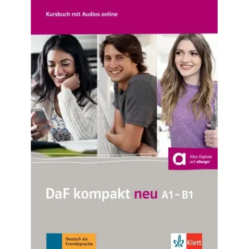 DaF kompakt neu A1-B1 Kursbuch mit Audios Учебник