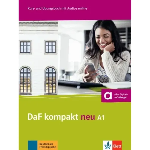 DaF kompakt neu A1 Kurs- und Übungsbuch mit Audios Підручник та робочий зошит