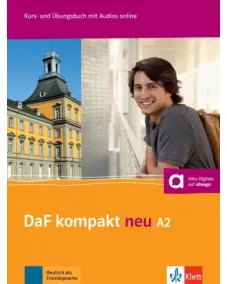 DaF kompakt neu A2 Kurs- und Übungsbuch mit Audios Учебник и рабочая тетрадь