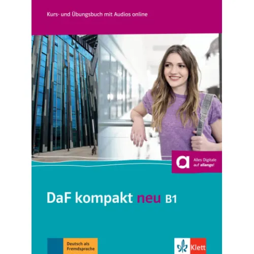DaF kompakt neu B1 Kurs- und Übungsbuch mit Audios Учебник и рабочая тетрадь