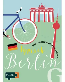 PuzzQuiz - Typisch Berlin Sprach- und Reisespiel Quiz, Puzzle & Deutsch lernen
