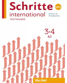 Schritte international Neu 3+4 Testtrainer mit Audio-CD Kopiervorlagen