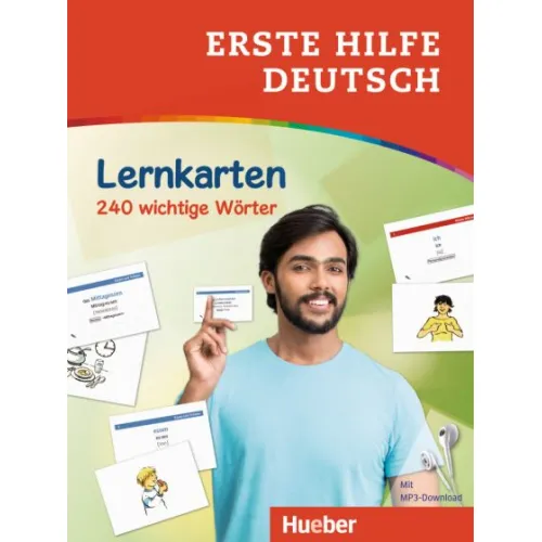 Erste Hilfe Deutsch – Lernkarten mit kostenlosem MP3 Download 240 wichtige Wörter