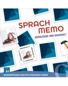 SPRACHMEMO Werkzeuge und Haushalt Sprachspiel Basiswortschatz Deutsch spielerisch lernen