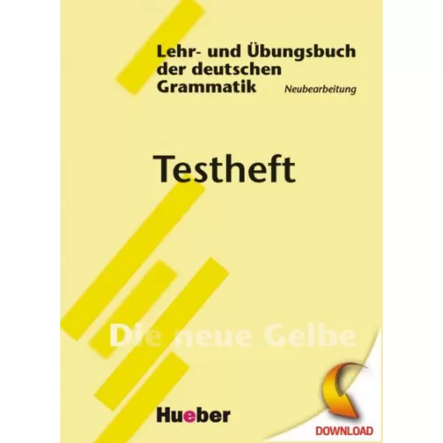 Lehr- und Übungsbuch der deutschen Grammatik – Neubearbeitung PDF-Download Testheft