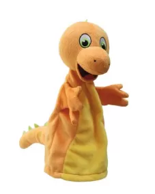 Jana und Dino Handpuppe