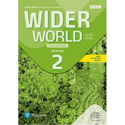Wider World 2ED Level 2 Workbook + App for Ukraine Рабочая тетрадь