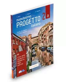 Nuovissimo Progetto Italiano 2A (B1) Libro & Quaderno + Audio +video