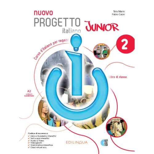 Nuovo Progetto italiano Junior 2 - Libro dell’insegnante interattivo (LIM)
