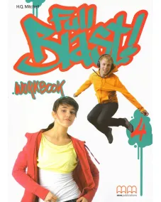 Full Blast 4 Workbook with QR code Рабочая тетрадь