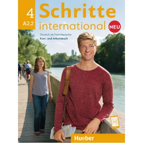 Schritte international Neu 4 Kursbuch+Arbeitsbuch mit Audios online Учебник и рабочая тетрадь