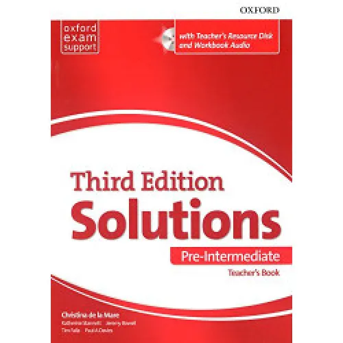 Solutions 3ed Pre-Intermediate Teacher's Book Книга для учителя