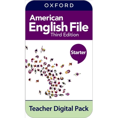 American English File 3ED Level Starter Teacher Digital Pack (4 years' access code)