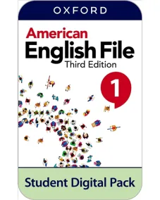 American English File 3ED Level 1 Student Digital Pack (2 years' access code)