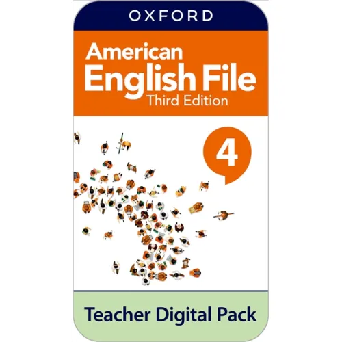 American English File 3ED Level 4 Teacher Digital Pack (4 years' access code)