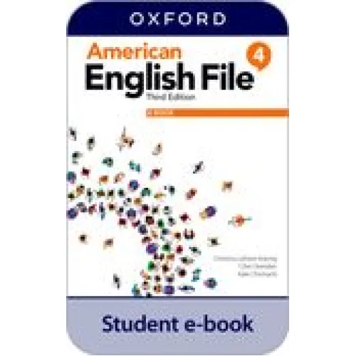 American English File 3ED Level 4 Student e-book and Online Practice (2 years' access code)