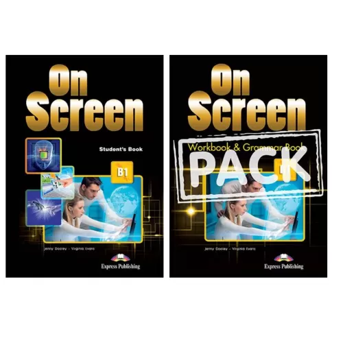 ON SCREEN B1 STUDENT'S BOOK WITH DIGIBOOK APP + WORKBOOK with Digibooks App (Учебник и рабочая тетрадь)