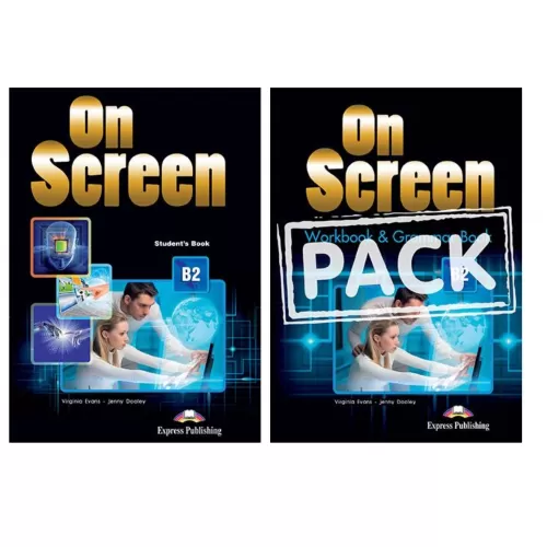 ON SCREEN B2 STUDENT'S BOOK WITH DIGIBOOK APP + WORKBOOK with Digibooks App (Підручник та робочий зошит)