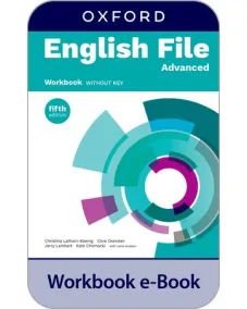 English File 5ED Advanced Workbook e-Book (2 years' access code) Робочий зошит-код доступу