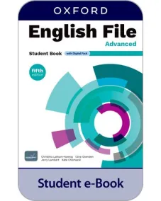 English File 5ED Advanced Student Book e-Book (2 years' access code) Підручник-код доступу