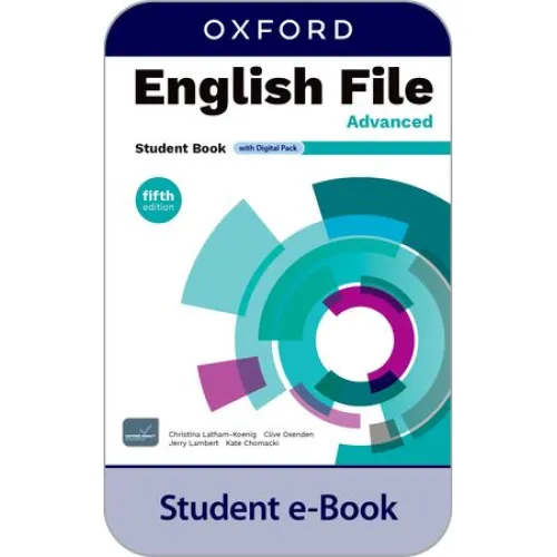English File 5ED Advanced Student Book e-Book (2 years' access code) Учебник-код доступа