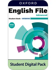 English File 5ED Advanced Student Digital Pack (2 years' access code) Підручник та робочий зошит-код доступу