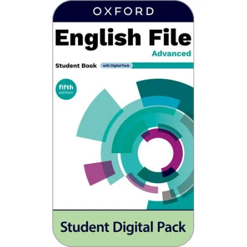 English File 5ED Advanced Student Digital Pack (2 years' access code) Підручник та робочий зошит-код доступу