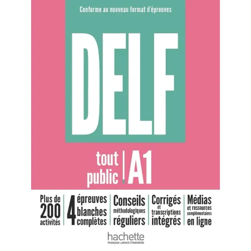 DELF tout public - Nouveau format d'épreuves (A1) Книга для подготовке к экзаменам
