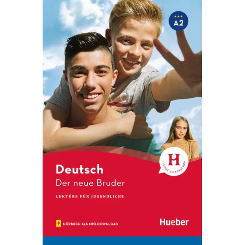 Lektüre für Jugendliche: Der neue BruderLektüre mit Audios online A2