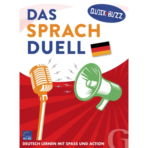 QUICK BUZZ – Das Sprachduell – Deutsch Sprachspiel Deutsch lernen mit Spaß und Action
