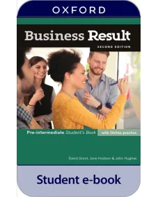 Business Result 2ED A2 Pre-Intermediate Student's e-book