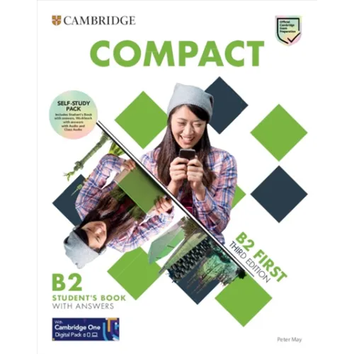 Compact B2 First 3ED Student's Book with Answers Учебник