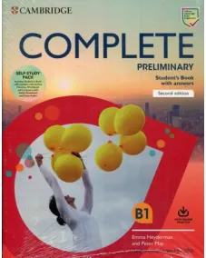 Complete B1 Preliminary 2ED Student's Pack (SB w/o Answers with Online Practice and WB w/o Answers)