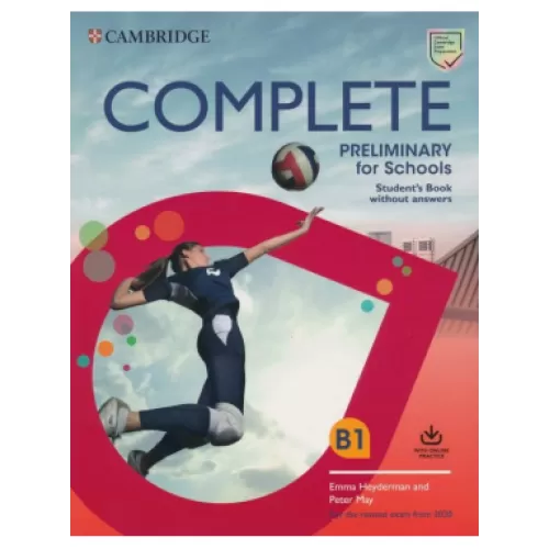 Complete B1 Preliminary for Schools 2ED Student's Book without Answers with Online Practice Учебник
