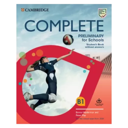 Complete B1 Preliminary for Schools 2ED Student's Pack (SB w/o Answers with Online Practice and WB w/o Answers) Учебник и рабочая тетрадь