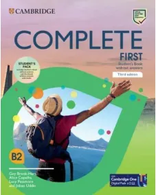 Complete B2 First 3ED Student's Pack (SB w/o Answers, WB w/o Answers with Audio)