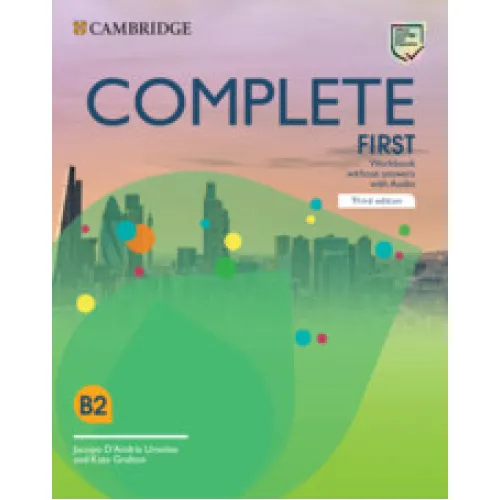 Complete B2 First 3ED Workbook without answers with Audio Робочий зошит