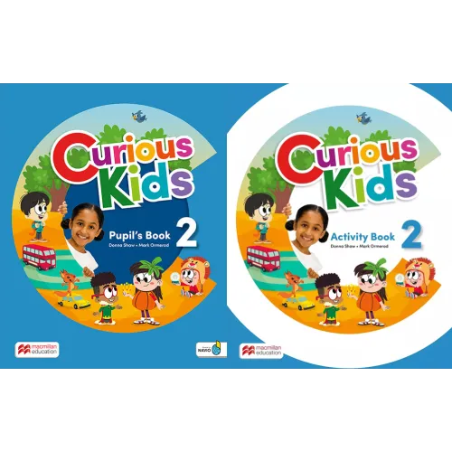 Curious Kids Level 2 Digital Pupil's Book and Digital Activity Book with Navio App
